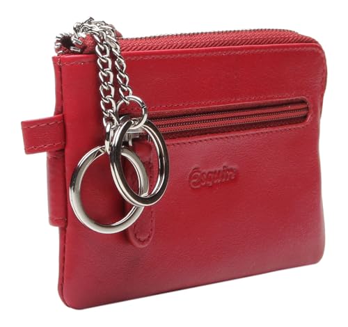 Pochette clés Esquire Viktoria 62 rouge pour sac à main