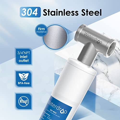 Waterdrop Ap431 Ap430Ss Whole House Scale Inhibitor Water Filter System, Water Heater Softener System, Prevent Scale Build Up On Hot Water Heaters, Water Pipes And Boilers #TOP5
