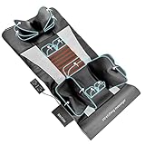 BALOOM Masajeador de estiramiento para alivio del dolor de espalda, cuello y cuerpo con calor calmante | Entrenamiento, yoga, ejercicio | Programas ajustables e intensidad apoya la acupresión profunda