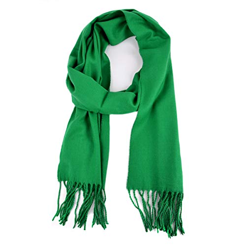 Boxed-Gifts Green Cold Weather Winter Scarf For Men & Women cover