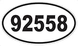 US Decal, Inc. Number 92558 Oval Sticker