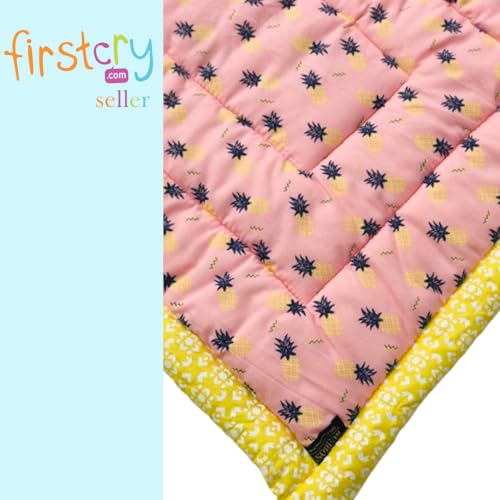 Image of Bedding Mattress for Cotton, Baby Sleeping Bed Set Godari Baby Cradle |Sleeping Mat |Multi Purpose Cushioned Bed |Baby Bed for 0 to 2 Years.