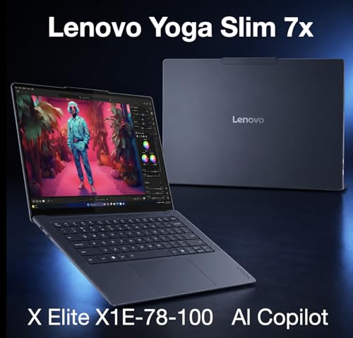 Image of Lenovo Yoga Slim 7X Copilot + Laptop 14.5 60Hz Touchscreen OLED 2944x1840