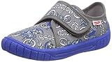  Superfit Jungen Bill\' Niedrige Hausschuhe, Grau (Hellgrau 25), EU