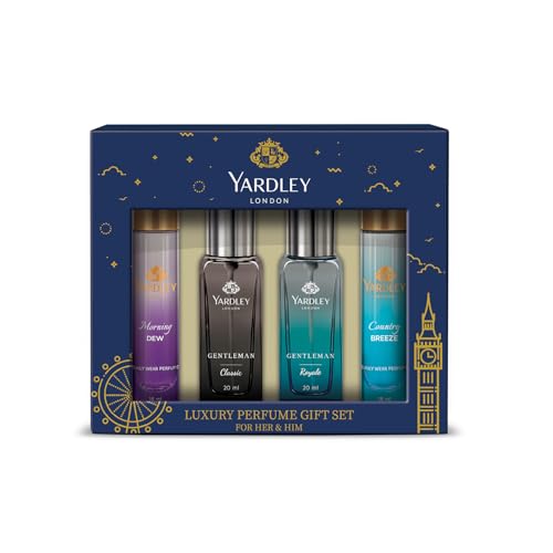 Image of Yardley london Luxury Perfume Gift Set For Her & Him