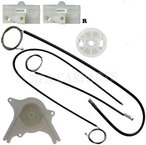 CLAK MERCEDES VITO ELECTRIC WINDOW REGULATOR REPAIR KIT FRONT RIGHT SIDE,WINDOW REGULATOR CABLES,CLIPS,PULLEY