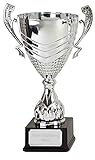 silberpokal freiberg Bei diesem Artikel handelt es sich um eine 48,5 cm lange Silber-Cup-Trophäe mit kostenloser Gravur für bis zu 50 Buchstaben, die 25 Buchstaben pro Reihe auf 2 Reihen graviert werden können. Wenn keine Gravur erforderlich ist, geben Sie bitte keine in Zeile 1 des Anpassungswerkzeugs ein. Bitte überprüfen Sie vor der Bestellbestätigung auf Rechtschreibfehler, da wir genau die Eingabe gravieren.