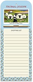 Thank Ewe for Doggy Sitting Magnetic Notepad Shopping List by Thomas Joseph - Sheep Gift