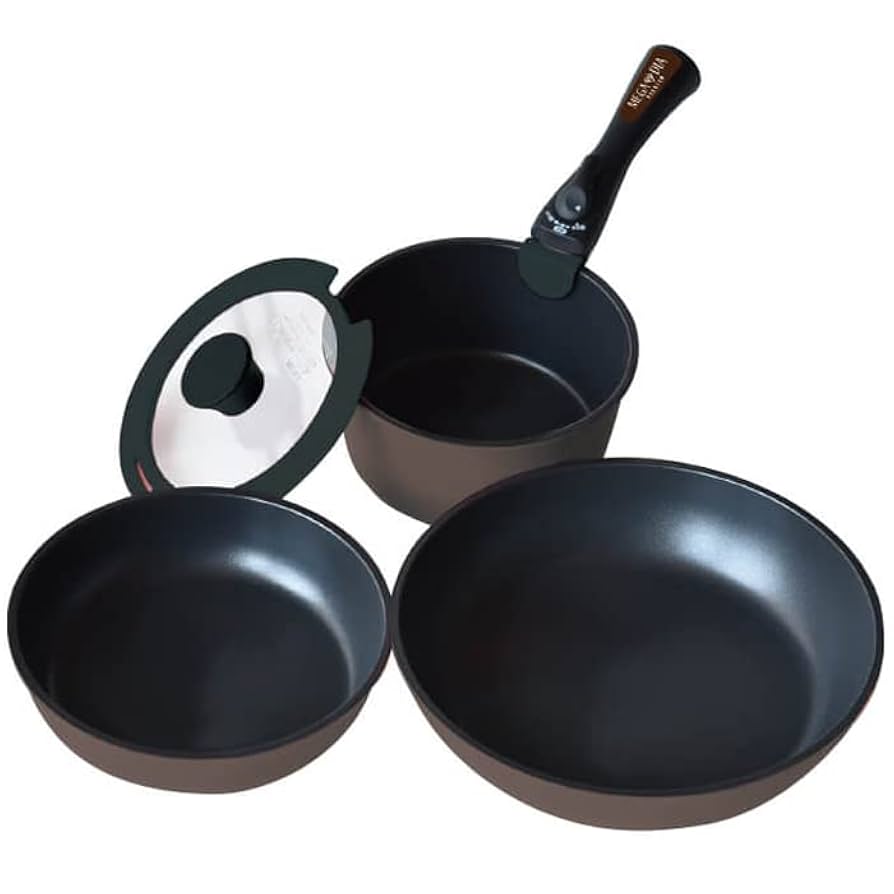 CozyCook IH対応 コインプレス 取っ手がとれる フライパン7点セット 721-9053_1.jpg