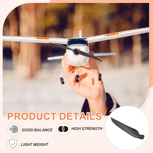 Hélices plegables de nailon RC Glider para evitar roturas en el aterrizaje 3