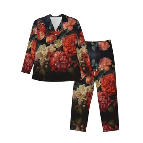 Pyjama classique à col cranté léger contre les nuits agitées