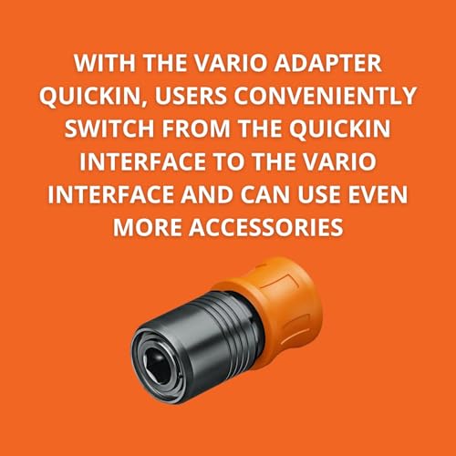 Fein VARIO Adapter QuickIN, passen für Fein VARIO-Zubehöre und Schraubern mit QuickIN Schnitstelle, 64203030010