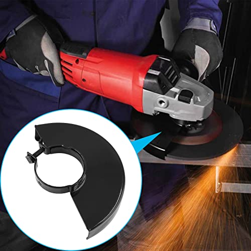 Jiozermi 2Pcs Metal Angle Grinder Guard, Black Adjustable Angle Grinder Shield Protective Cover Wheel Safety Guard #TOP5