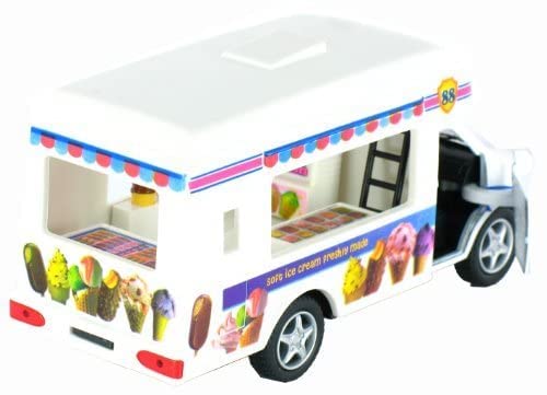Kinsfun Pullback Action Ice Cream Vending Truck #TOP3