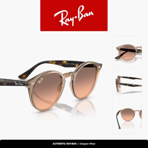 Image of Ray-Ban womens Rb2180 Round Sunglasses