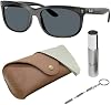 Lentes de sol Ray-Ban RB2389 BALORETTE cuadrados con estuche oficial 2