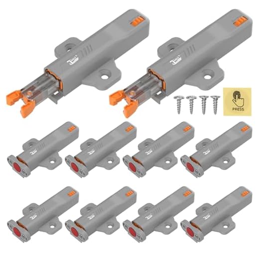 Heavy Duty Push to Close Cabinet Latch