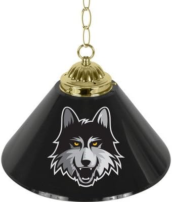 NCAA Loyola Chicago Ramblers Single Shade Bar Lamp, 14-Inch