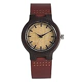 Cadeau : la montre en bois est un excellent choix de cadeau pour vos proches pour Noël, un anniversaire, une remise de diplôme ou la Saint-Valentin.