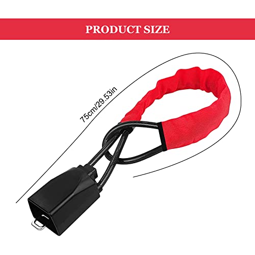 image for HPX Anti Theft Steering Wheel Lock: Seat Belt Lock Car Golf Cart Secur