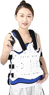 Orteza stabilizująca odcinek piersiowo-lędźwiowy, nadmuchiwana i regulowana orteza pleców dla kifozy, łagodnej skoliozy i wsparcia pooperacyjnego dla kobiet (B)