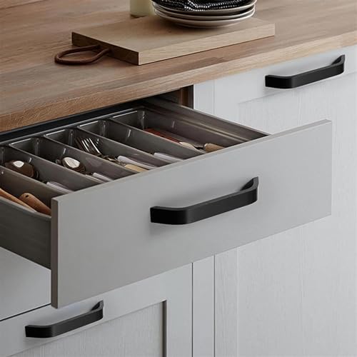 Poignées en aluminium de 96mm pour portes d'armoire de cuisine
