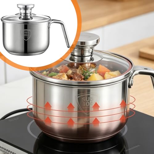 Casserole à lait induction 11 cm de profondeur anti débordement - 7