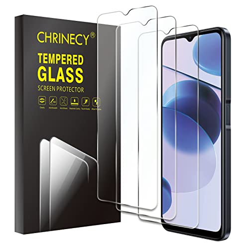 [3 Stück] Schutzfolie Kompatibel für Realme C35, 9H Härte Panzerglas, Anti-Kratz, HD-Klar Displayschutzfolie, Blasenfrei, Anti-Öl, Ultrabeständig Cover