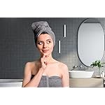 Tens Towels Pack of 4 Extra Large Bath Towels 30 x 60 Inches, 100% Cotton, Larger & Lighter Weight, Quicker to Dry, Super Soft and Absorbent, Perfect for Bathroom, Dark Grey - Image 5