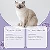 Gocce calmanti per gatti a base vegetale, per alleviare l'ansia e l'ansia, 100 g, soluzione naturale multi età da 60 ml, per animali domestici anziani, cuccioli, per la salute e lo stress, tensione