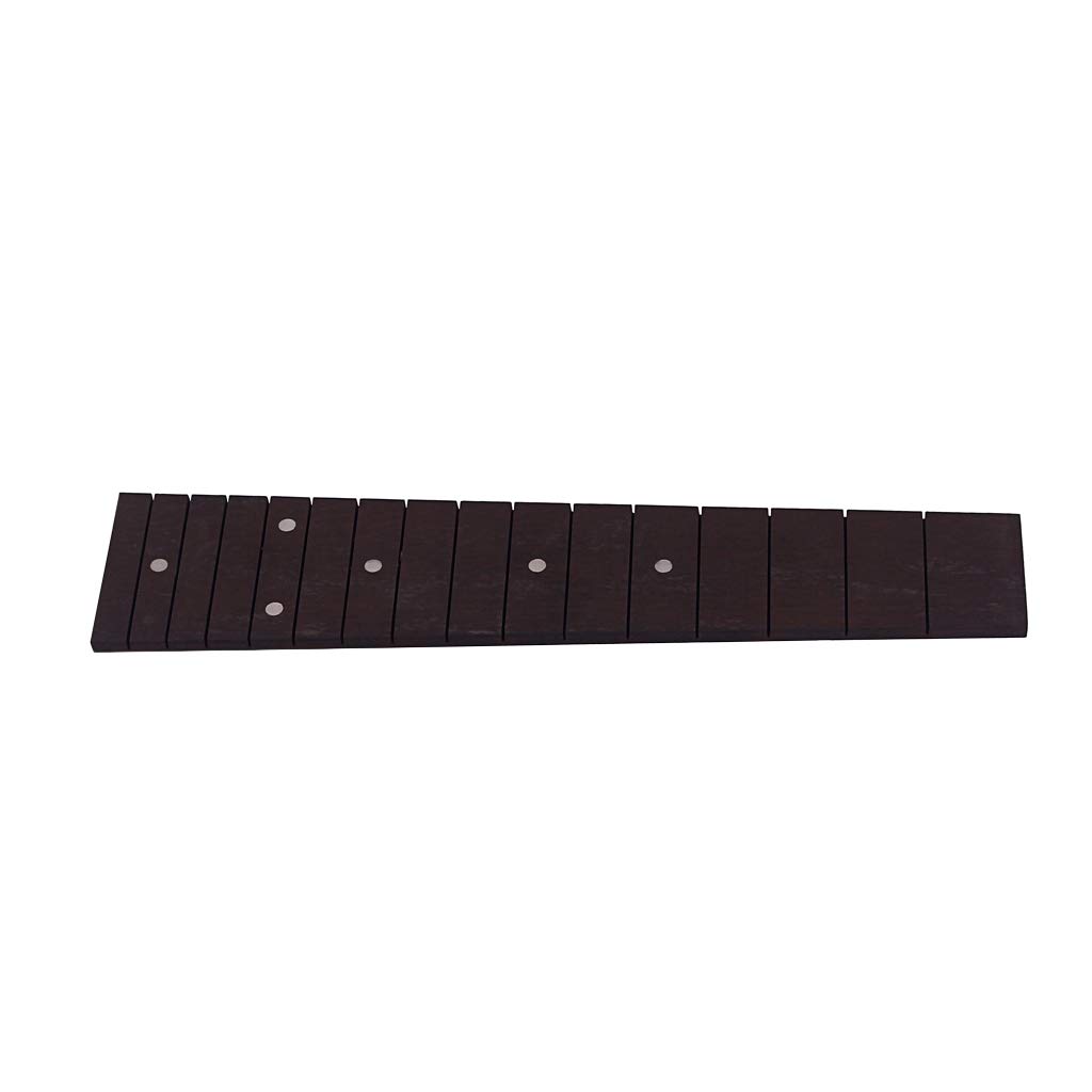Alnicov 15 Frets Ukulele Ebony Fretboard for Soprano Ukulele Accessories - Image 2