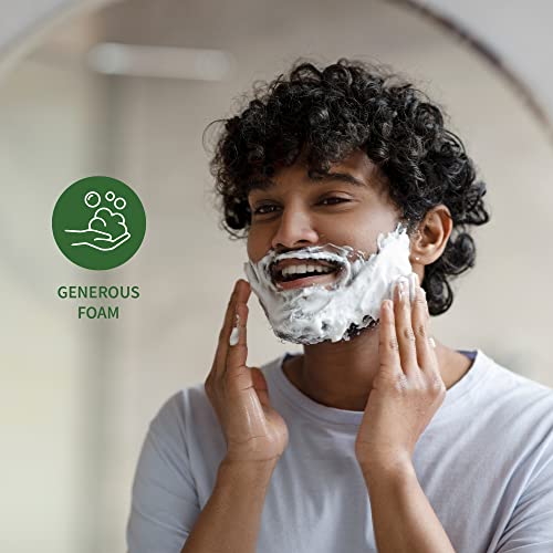 Bambaw | Shaving Soap Men | 2.5 Oz | Green Clay & Shea Butter Shaving Soap Puck | Shave Bar For Skin Protection | Natural Shave Soap For Men | Palm Oil Free Soap | Rosemary Shaving Bar #TOP5