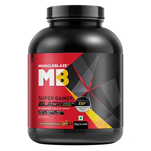 Muscle Blaze Super Gainer Black with Enhanced Gainin