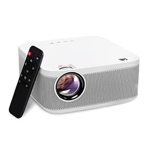 KODAK FLIK X10 Full HD Multimedia Projector | Mini Portable Compact Home Theater System with Remote Control, Native 1080p Video Projection & HDMI Cable | Watch Movies from iPhone, Laptop, Roku & More