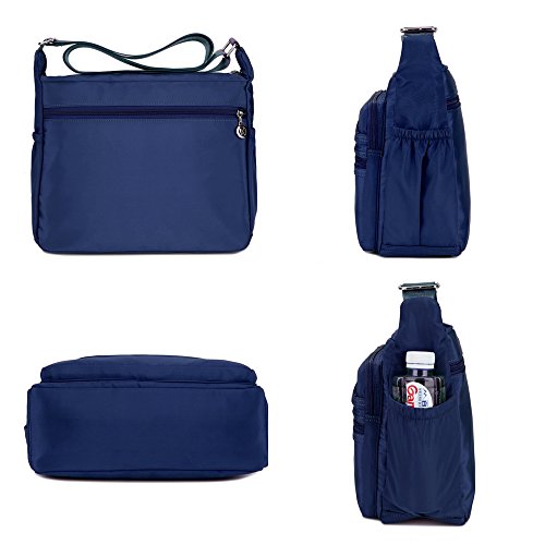Sac bandoulière imperméable résolvant le manque de poches des femmes - 4