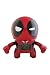 BulbBotz Marvel Deadpool Kids Light Up Alarm Clock | red/black | plastic | 7.5 inches tall | LCD display | boy girl | official