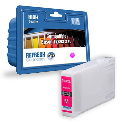 Image of Refresh Cartridges Remanufactured Ink Cartridge Replacement for Epson T7893 (Magenta)