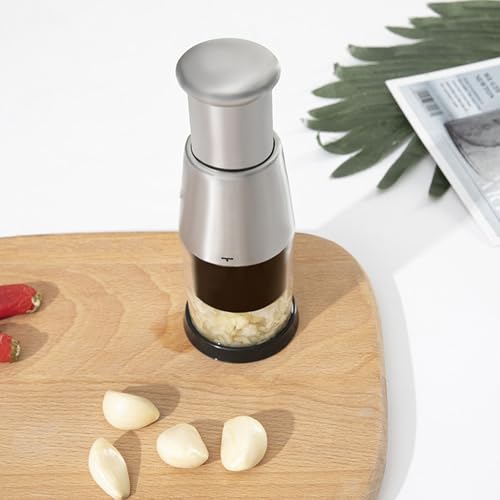 Picadora manual para verduras acero inoxidable miniatura 1