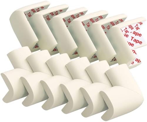 12 Pack Soft Corner Protector Baby Proofing Edge and Corner Guard...