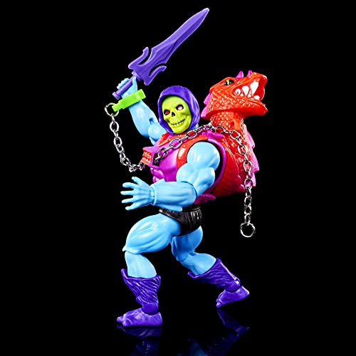 Masters of the Universe Les Maîtres de 'Univers Origins ¿ Figurine Articulée Skeletor Dragon Blaster - vue 4