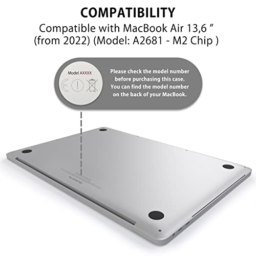 MyGadget Magnetic Screen Protector compatible with Apple MacBook Air 13,6 Inches (2022) M2 A2681 - Image 2