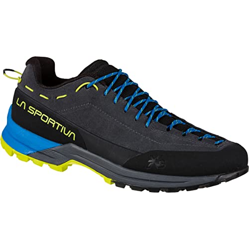 LA SPORTIVA M Tx Guide Leather Grau - Technischer leistungsfähiger Herren Approach Schuh, Größe EU 44 - Farbe Carbon - L