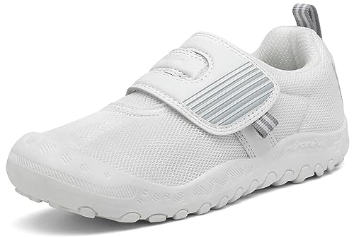 [Mishansha] 上履き 子供 男の子 女の子 マジックテープ つま先ガード 学校 体育館シューズ 幼稚園 上靴 スクールシューズ 18