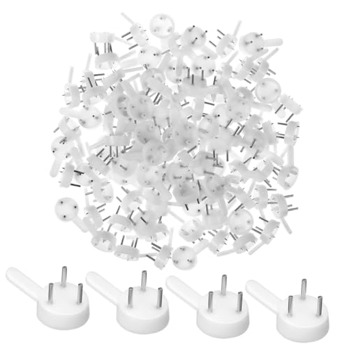 LOEFLIFA 50 piezas Ganchos Invisibles para Colgar Cuadros Ganchos de Pared Traceless para de Sin Daños para Paredes de para Tipos de Paredes