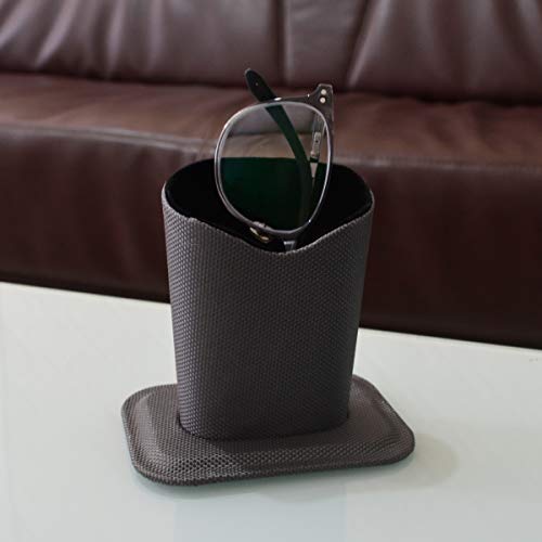Baitaihem Pack of 2 Eyeglasses Holder Stand Protective Glasses Holder For Desks Or Nightstands, Dark Gray （Note：2 colors sent by random） - Thumbnail 4