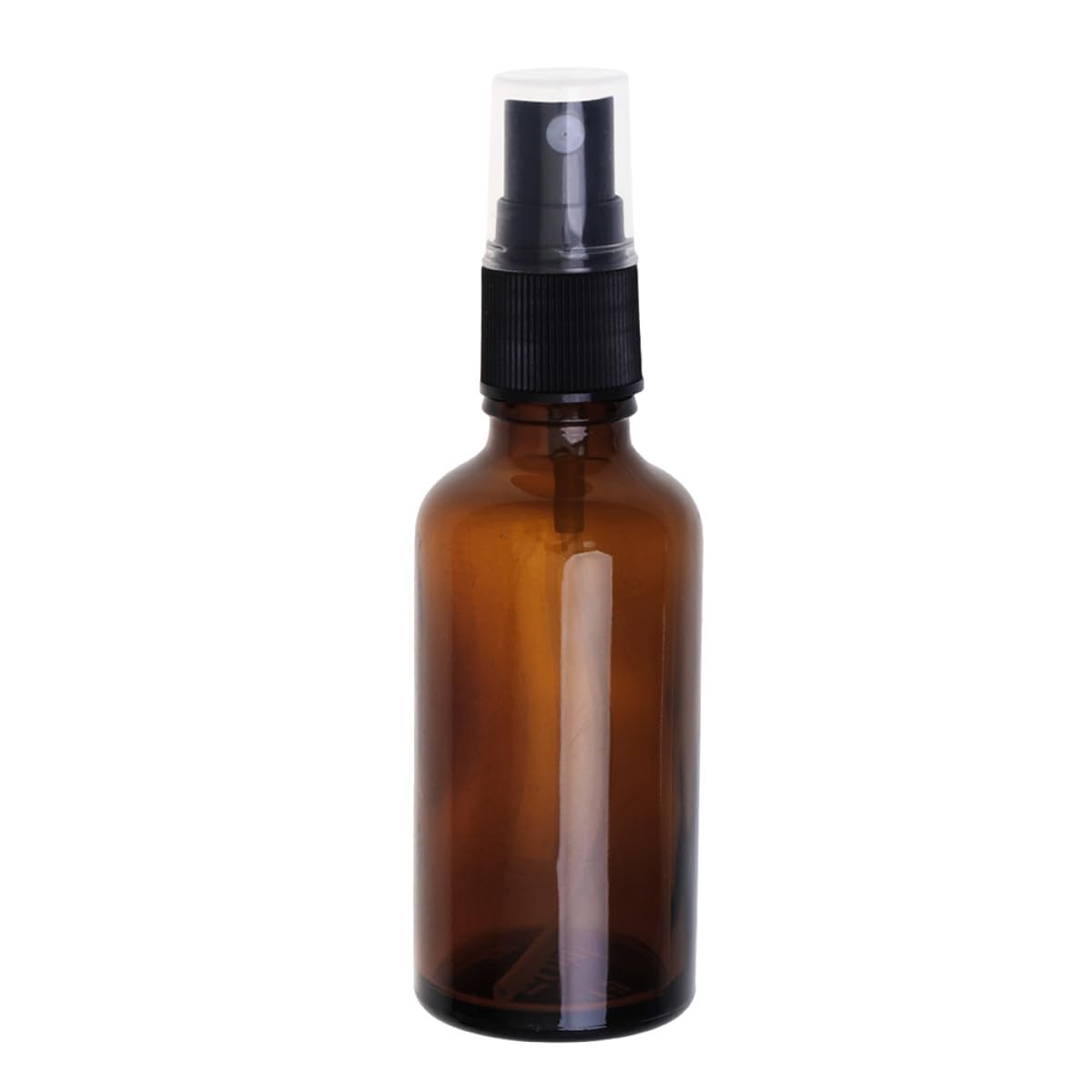 20stücke Sprühflasche Glas Braun Tragbar Leere Glasflasche mit Drucksprühfunktion Reisebehälter Kosmetikflasche für Ätherische Öle