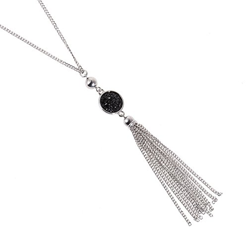 Jude Jewelers Vintage Long Sweater Necklace Chain Pendant Tassel Bohemian Classical Retro Style2