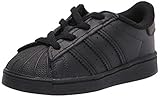 adidas Originals Superstar Foundation J Casual Basketball-Inspired Low-Cut Sneaker (Big Kid),Black/Black/Black,3.5 M US Big Kid