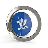 アディダス スマホリング 携帯リング iPhone/Android各種他対応 スマホ リング ブルー/ホワイト [adidas phone ring SS20 blue/white]