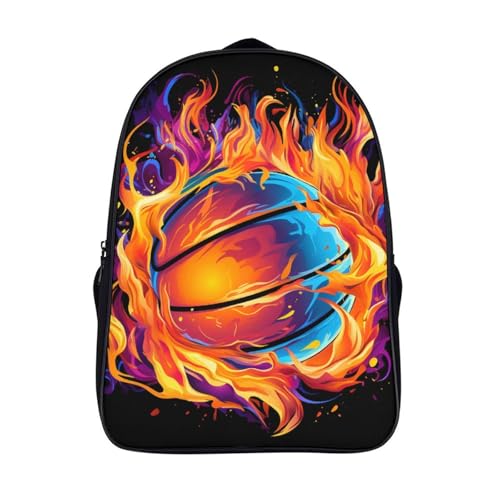 Cartable garçon primaire avec motif basket grand sac à dos enfant école collège